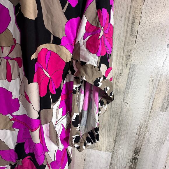 Trina Turk Cover-Up S | Wing Sleeves | Resort Wear | Boho Chic | MSRP $118 - Picture 6 of 6